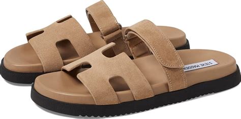 hermes vs steve madden sandals|steve madden effective sandal.